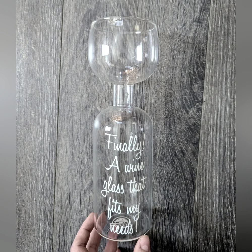 Wine Bottle Glass - Picture 1 of 3
